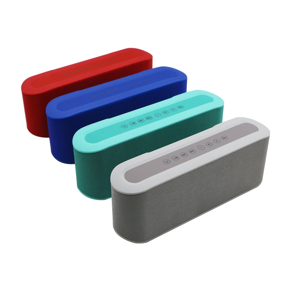 New Portable Clear Sound Bluetooth Speaker Wireless Amplifier Support BT AUX Fm TF Dual Alarm Clock Outdoor Loudspeaker - ANKUX.COM