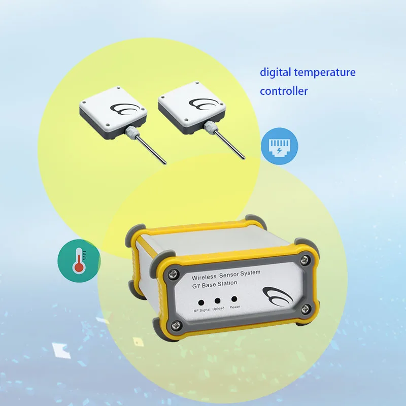 digital temperature controller g7 data logger zigbee