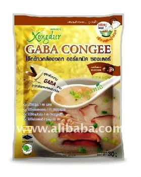 gaba rice congee with mushroom-(rice soup)