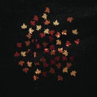 Popular leaves shape glitter for Fall Craft and Tumbler