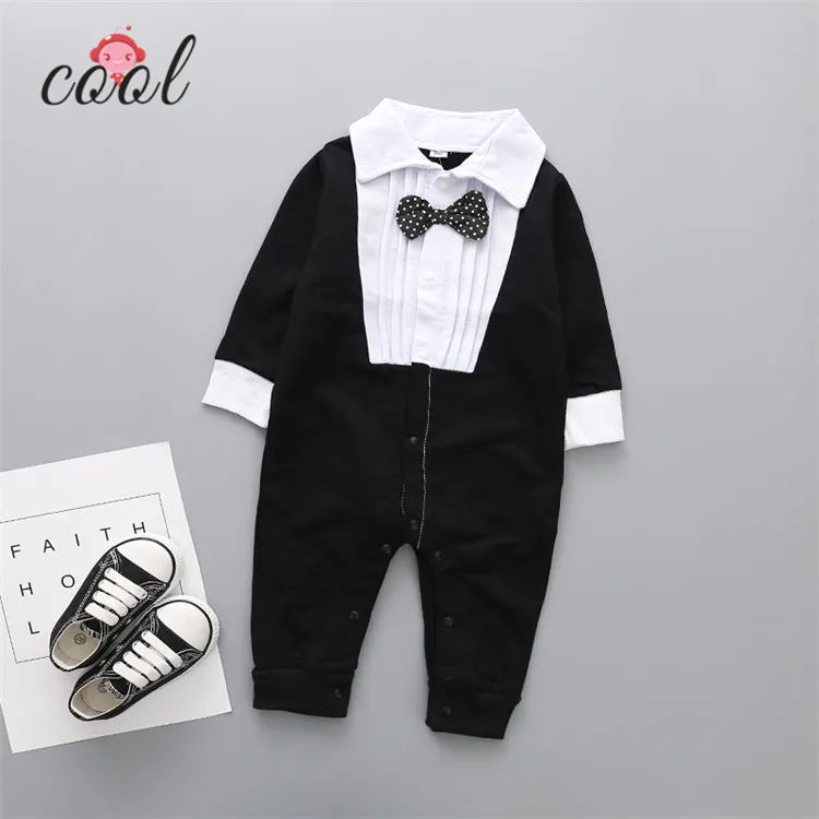 baby tuxedo romper