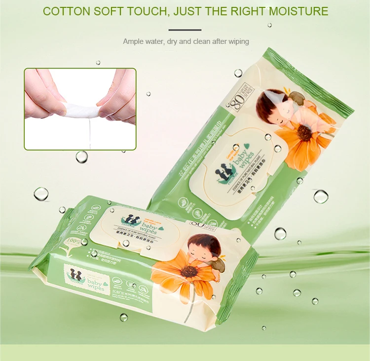Cheapest nonwoven wet wipe baby packaging dispenser skin care wipes