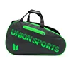 Union Sports 1680D Badminton Bag Backpack Tennis Backpack with Shoes Compartment