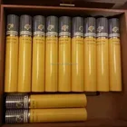 Factory wholesale printed custom cigar tubes packaging empty