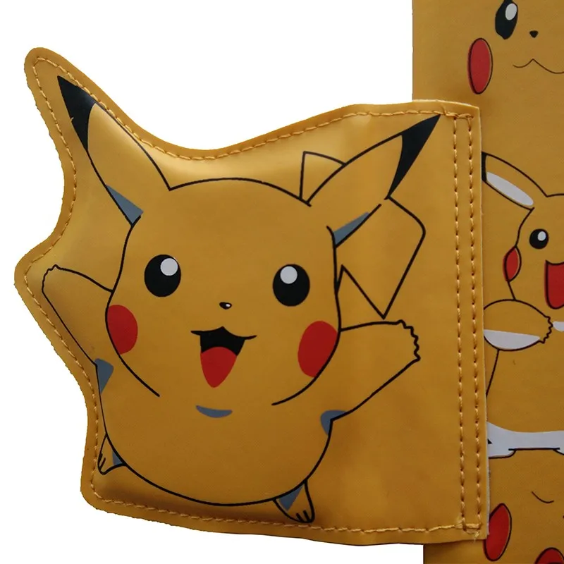 Ecoparty Gift Anime Pokemon Pikachu Wallet Kawaii Unisex Women Men Long Style PU Purse Billfold Notecase