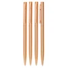 office stationary goods metal ballpoint pen gold plated