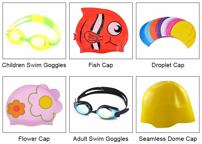 water sports silicone swimming goggles