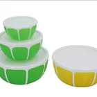Guangdong Haixing Factory Direct High quality wholesale plastic salad bowl plastic bowl set 3pcs #13861