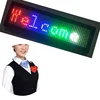 2019 hottest saleAPP LED Programmable Scrolling Name Badge Display Moving Sign Rechargeable USB