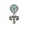 Air oil water mpa diaphragm seal bourdon tube 300 bar pressure gauge price