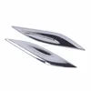 ABS Chrome Hood Garnish Side Streamer Air Vent Cover Trim 2 Pcs For Fortuner Accessories 2016