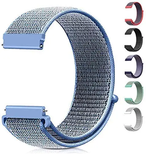 20mm 22mm Woven Nylon Sport Breathable Loop Watch Strap For Classic Smart Watch Galaxy Watch, 39 colors
20mm 22mm Woven Nylon Sport Breathable Loop Watch Strap For Classic Smart Watch Galaxy Watch, 39 colors