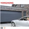 CE approved fast delivery dark grey colour cheap electric residential high quality sectional garage doors