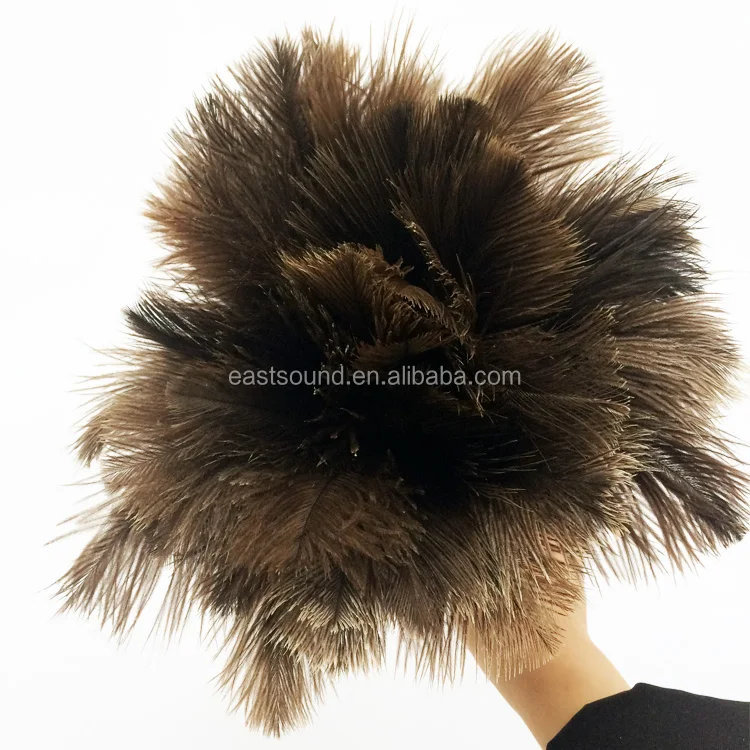 esd ostrich car cleaning feather duster with bamboo handle