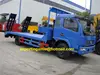 best quality dongfeng 4x2 small excavator transport platform truck 5tons