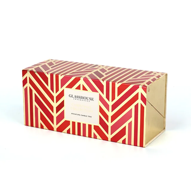beauty colorful rectangle cardboard paper box for gift packaging