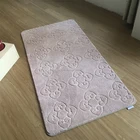 Micro Fiber super soft Polyester carpet rug for bathroom