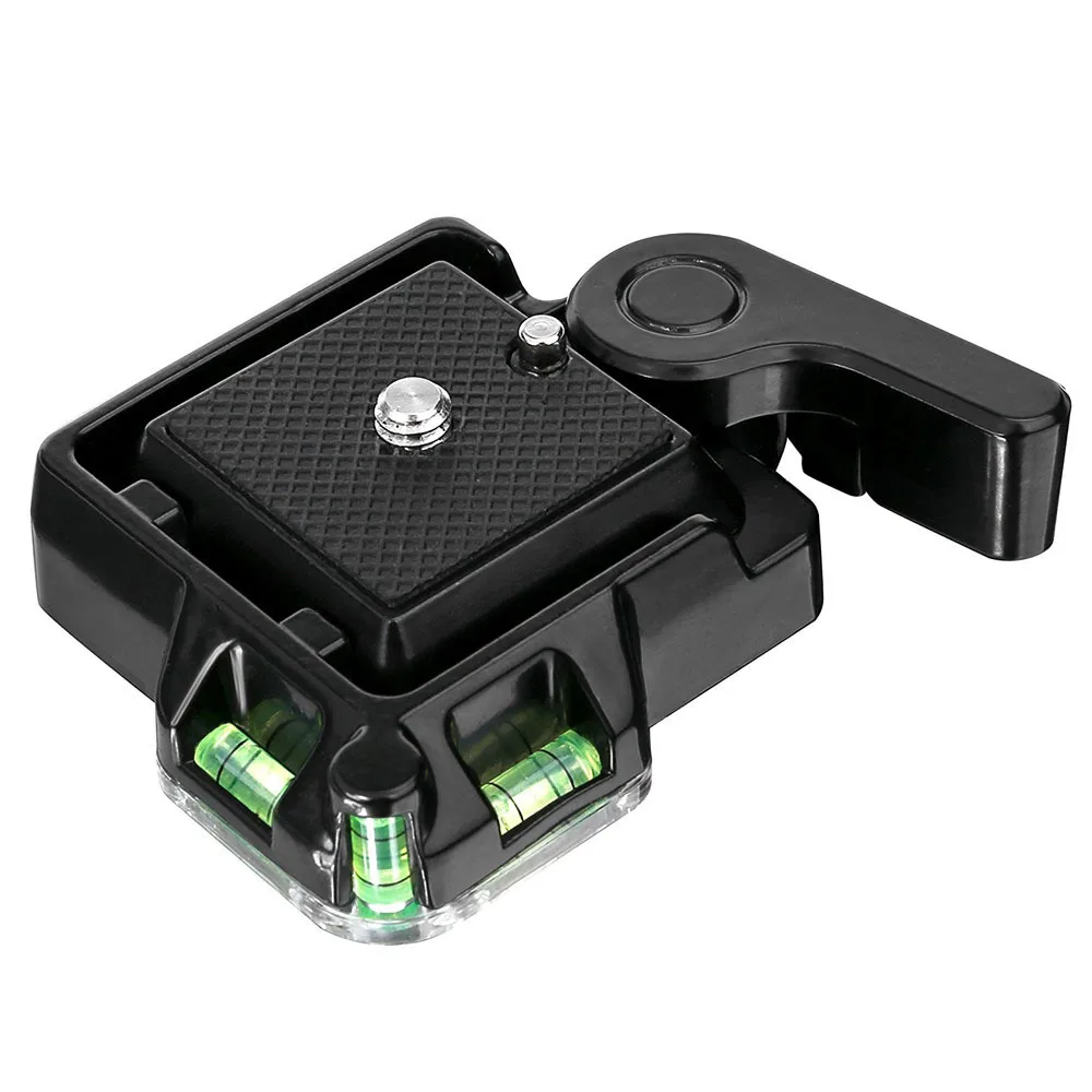 Quick Mount QR40 Clip Holder Camera Tripod Quick Release Plate QR-40 Holder Mount, Black
Quick Mount QR40 Clip Holder Camera Tripod Quick Release Plate QR-40 Holder Mount, Black