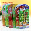 Spain Hot Selling Promotional newest design school christmas stationery snowman and tree shaped mini wood pencil set 163