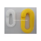 PE material customized color plastic ring chain Q connecting plastic link