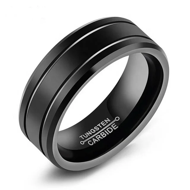 Inner Mirror Polishing Tungsten Steel Quality Free Shipping Black Men's Tungsten Steel Ring Tungsten Carbide Ring
Inner Mirror Polishing Tungsten Steel Quality Free Shipping Black Men's Tungsten Steel Ring Tungsten Carbide Ring