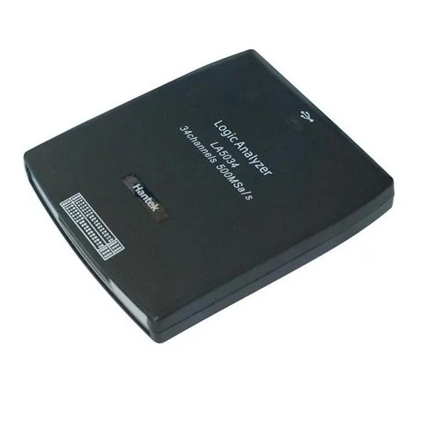 Hantek LA5034 34CH Sample Rate 500MHz Bandwidth 150MHz PC USB Logic Analyzer LA-5034
Hantek LA5034 34CH Sample Rate 500MHz Bandwidth 150MHz PC USB Logic Analyzer LA-5034