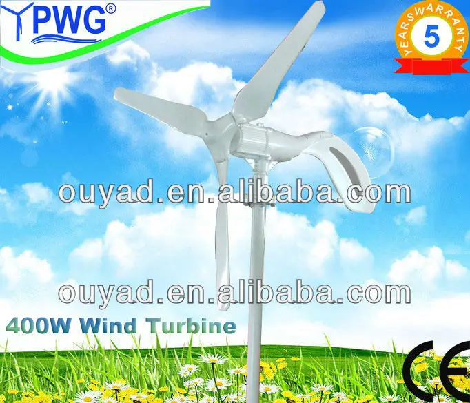 400 Вт 12 вольт ветровой генератор/ветровая мельница для продажи