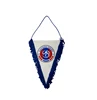 Double layer satin with paper board Customized Pennant