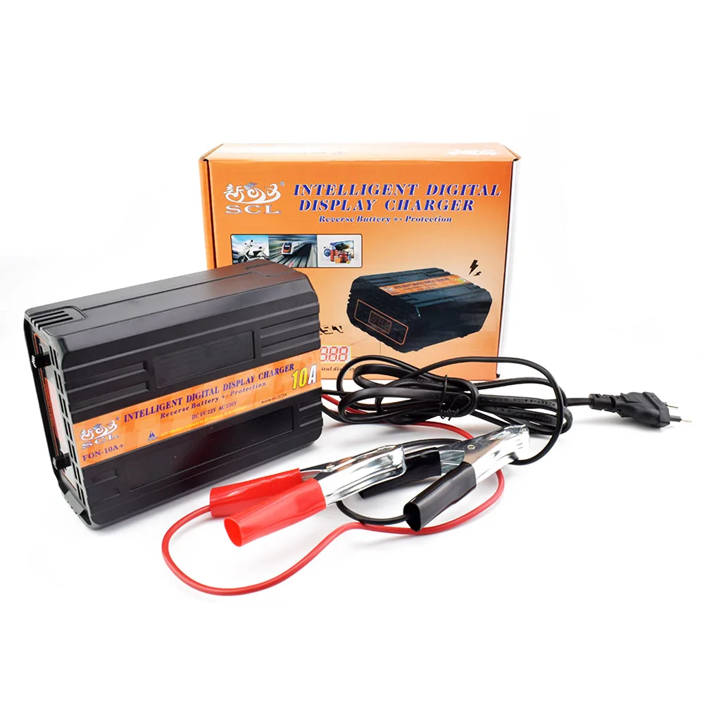 Suoer Digital Display Battery Charger 6V 12V Car Battery Charger - ANKUX Tech Co., Ltd | ANKUX.COM