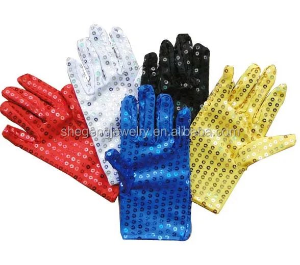 New Fashion Unisex Sparkling Shiny Sequin Gloves Buy New Fashion