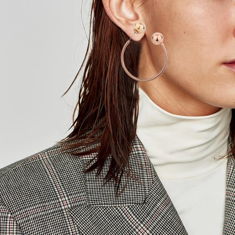 2019 new large round silver gold metal circle earrings earrings for women Korean fashion jewelry fashion E1801, Picture
2019 new large round silver gold metal circle earrings earrings for women Korean fashion jewelry fashion E1801, Picture