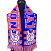 WholesalePromotional Winter Jacquard Sport Custom Football Soccer Acrylic Knit Fan Scarf pass BSCI in LIGUE 1
