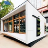 movable fabricated container house interior design 2 bedroom prefab house