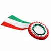 /product-detail/green-red-white-italian-ribbon-flag-ribbon-satin-ribbon-rosette-60770482893.html
