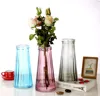 decorative colored crystal vase flower pot