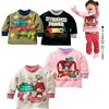 Wholesale Long Sleeve Thumb Hole Childrens T-shirt Clothes With Company Logo