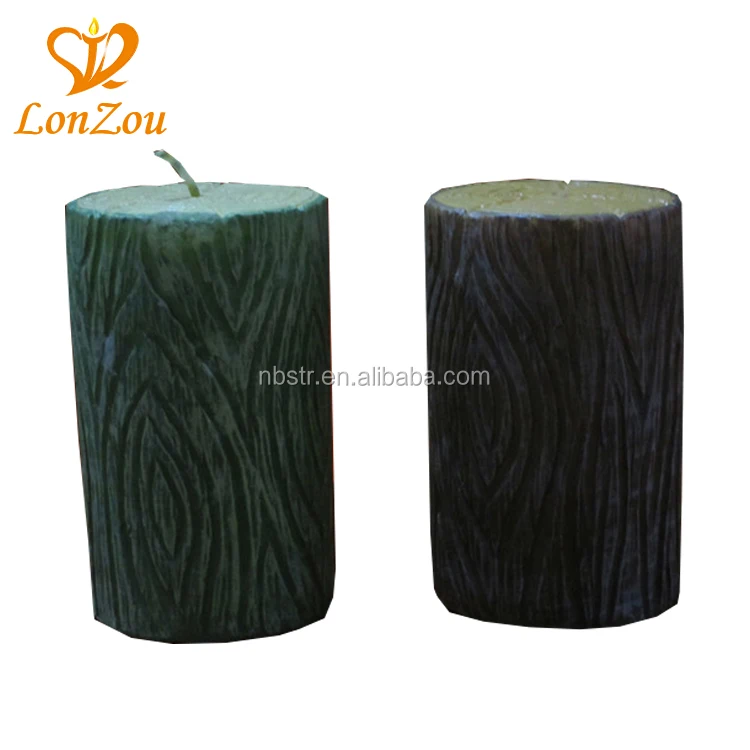 Decorative candles wholesale windproof tree stool shaped candles made in china