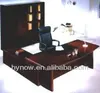 luxury office table with leather chair
