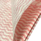 Embossed microfibre cleaning cloth polyester bamboo wipes