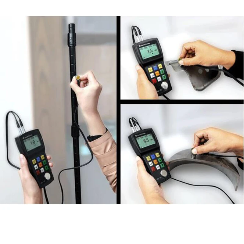 Electric cheap price ultrasonic thickness measuring device