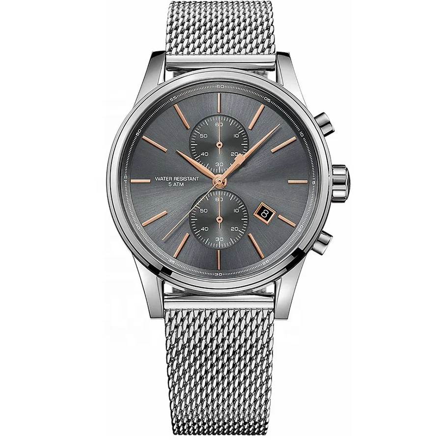 OEM High Quality Quartz Movement Men Watches Stainless Steel Chronograph Watch trend design quartz
OEM High Quality Quartz Movement Men Watches Stainless Steel Chronograph Watch trend design quartz