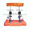 outdoor entertainment equipment / pedal boats with awning