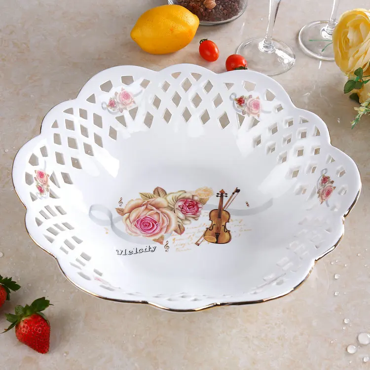 Floral modern design restaurant used large antique hand carved cheap decorative fruit bowl, Customized
Floral modern design restaurant used large antique hand carved cheap decorative fruit bowl, Customized