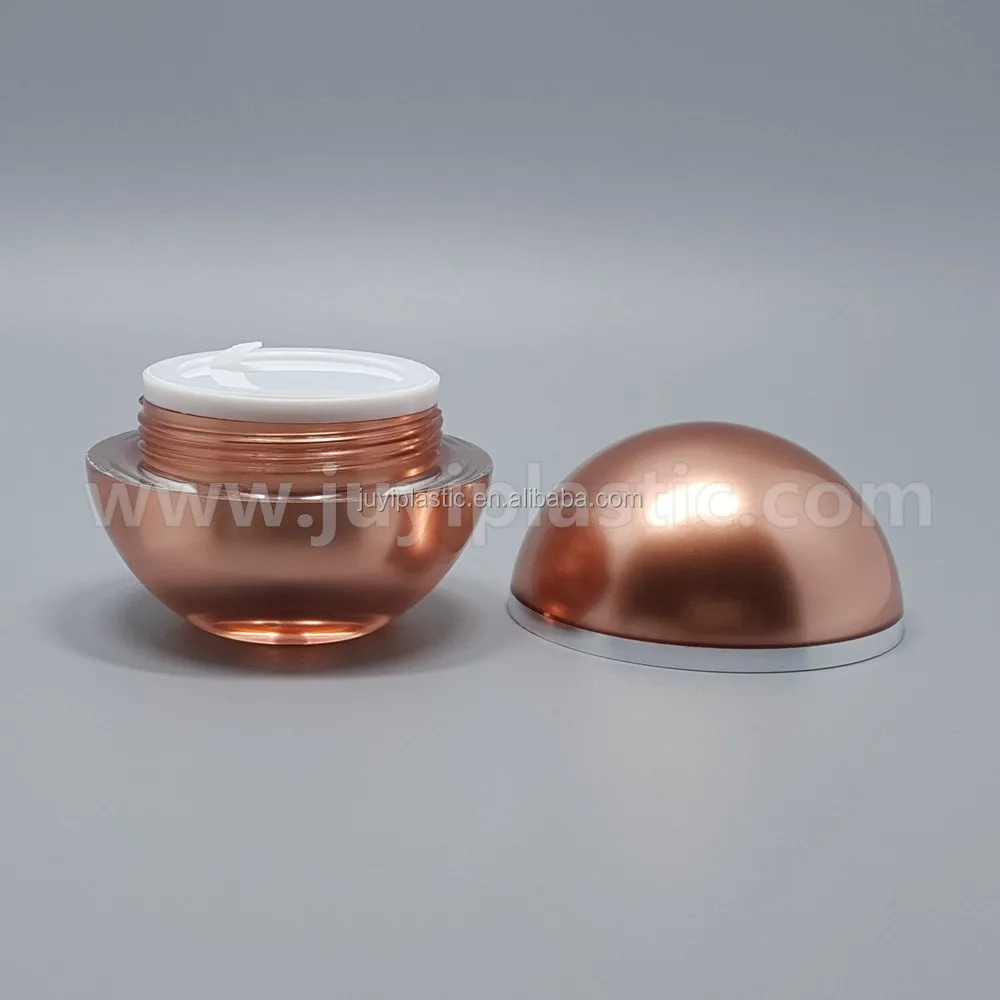 ゴールドボール形状アクリルクリーム瓶化粧品包装用化粧品クリーム空瓶スキンケア化粧品包装仕入れ・メーカー・工場