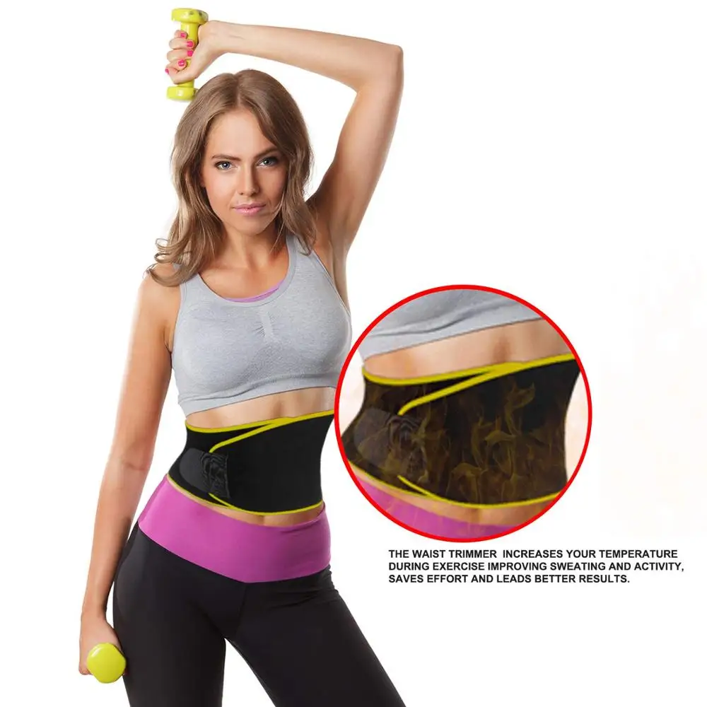 Private label Slim tummy sweat belt waist trimmer for waist slimming, Pink;yellow;black;red etc
Private label Slim tummy sweat belt waist trimmer for waist slimming, Pink;yellow;black;red etc