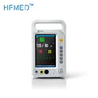 4 Standard parameters ECG NIBP SpO2 RESP multi-parameter patient monitor