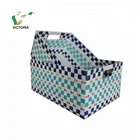 cheap customized the newest pp storage box with metal inside