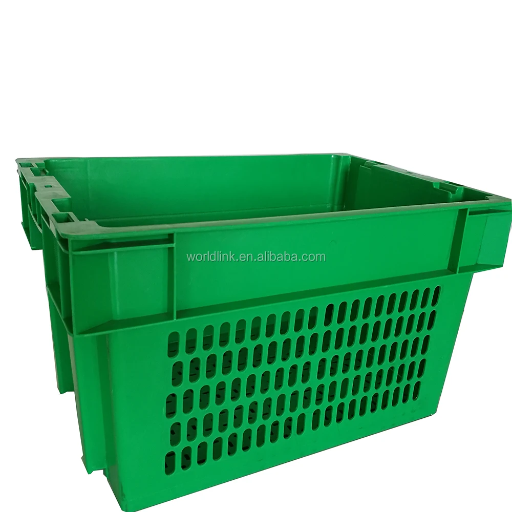 stack nest plastic mesh fruit vegetable storage basket clear