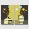 Wall pictures abstract flower vase painting designs for home decoration