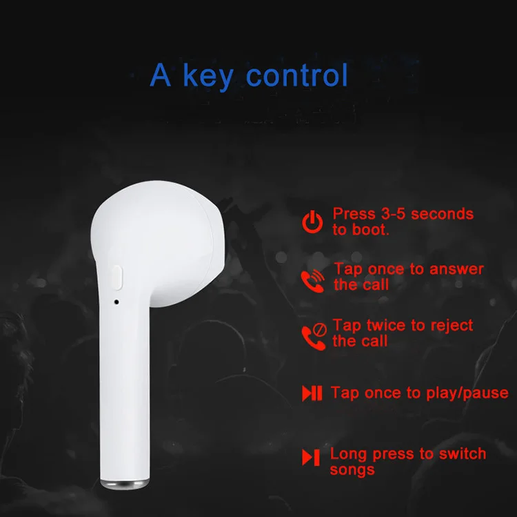 i9S Tws Mini Wireless Bluetooth Headset Smart Charging Magnetic Earbuds 5.0 Stereo Sports Portable Earphone - ANKUX.COM